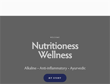 Tablet Screenshot of nutritioness.com